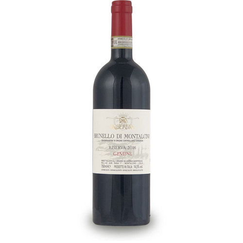 La Serena Brunello di Montalcino DOCG Gemini Riserva 2016