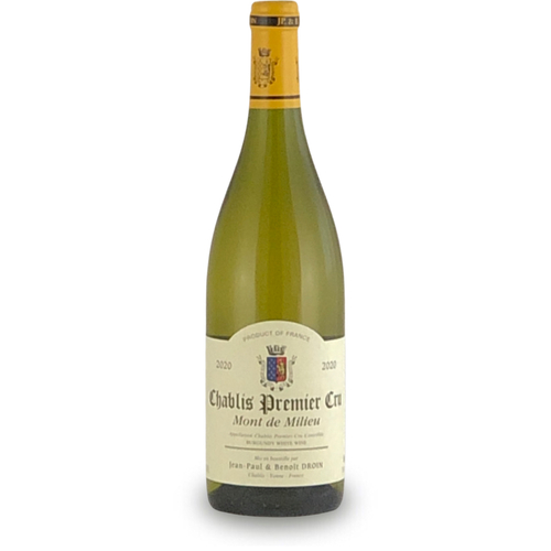 Jean-Paul et Benoit Droin Chablis 1er Cru Mont de Milieu 2020